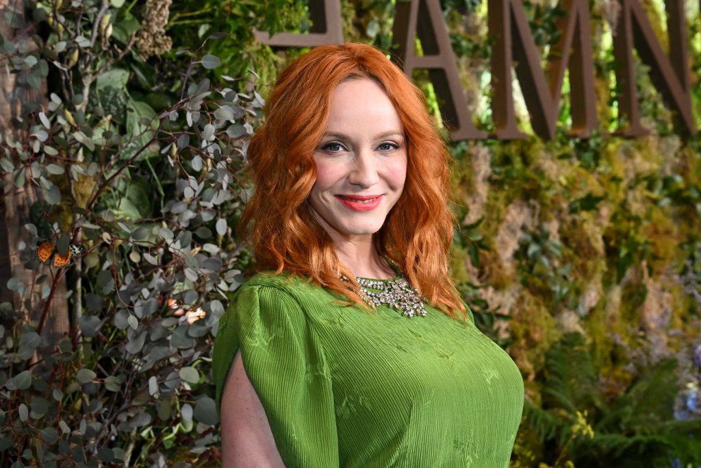 Christina Hendricks si presenta di nuovo al debutto del film più atteso