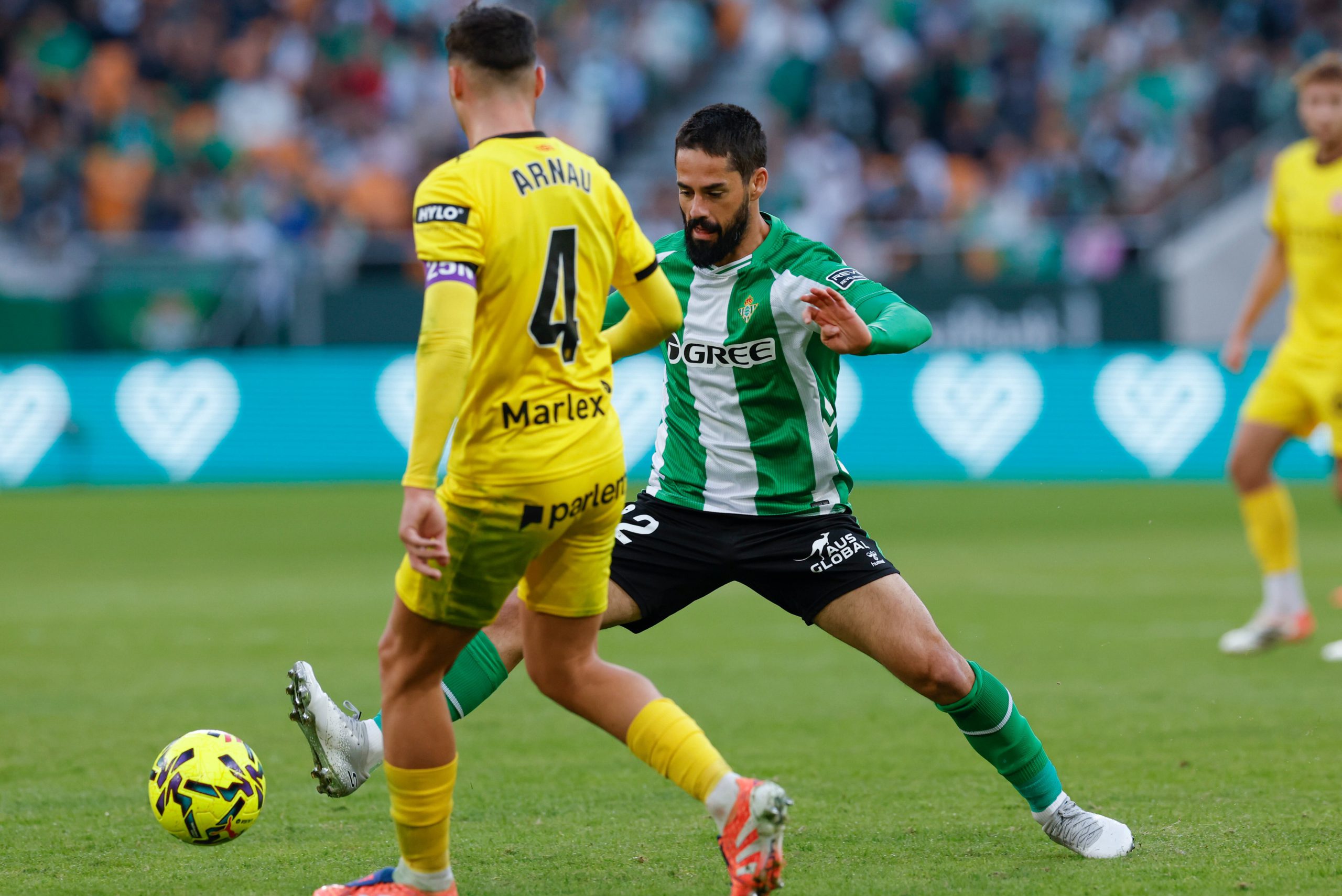 Betis pareggia 1-1 con il Girona, Antony espulso al 88° minuto