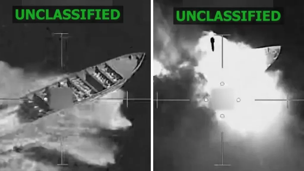 SOUTHCOM attacca nave sospettata di trasportare droga: tre morti nelle acque del Pacifico orientale