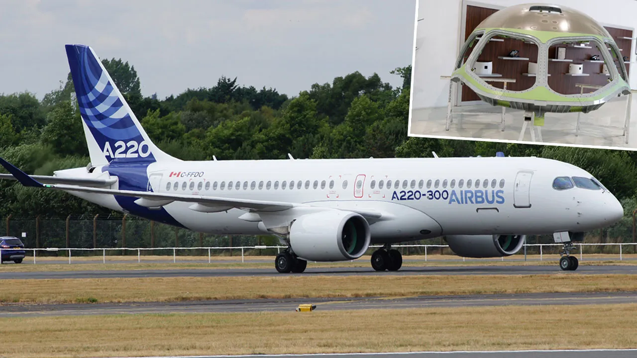 TUSAŞ consegna 250° canopy per Airbus A220, confermando il 75 % della produzione locale