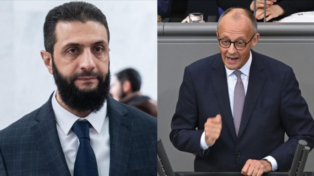 La Germania estende un olivo alla Siria dopo 12 anni di distanza: il cancelliere Friedrich Merz invita il presidente Şara a visitare Berlino