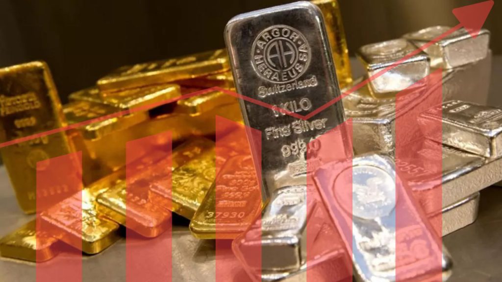Aumento del prezzo dell&#039;oro e dell&#039;argento: un rifugio sicuro per gli investitori in tempi di incertezza geopolitica