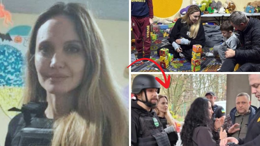 Angelina Jolie in Ucraina: un gesto di solidarietà in tempo di guerra