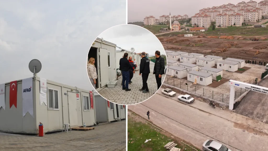 Terremoto 6,1 a Sındırgı: 171 container per ospitare i colpiti