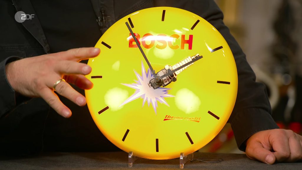 Disputa tra commercianti per la valutazione di una rarissima Bosch-Uhr nel programma televisivo Bares für Rares