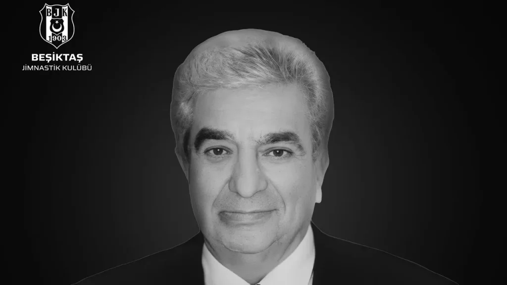 Beşiktaş annuncia la scomparsa di ex presidente Levent Erdoğan