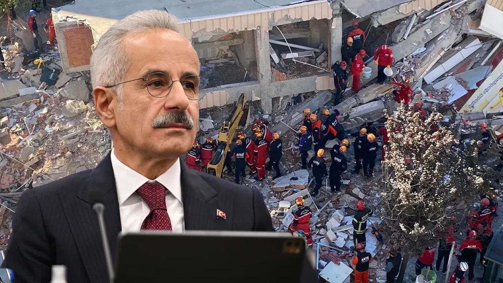 Crollo di un edificio a Gebze: il ministro Uraloğlu respinge le accuse sul metro
