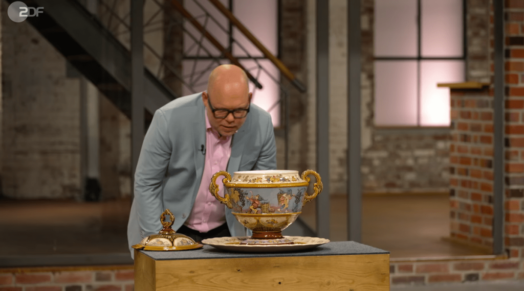 Rarità Villeroy & Boch su Bares für Rares: nessuna risposta dai rivenditori