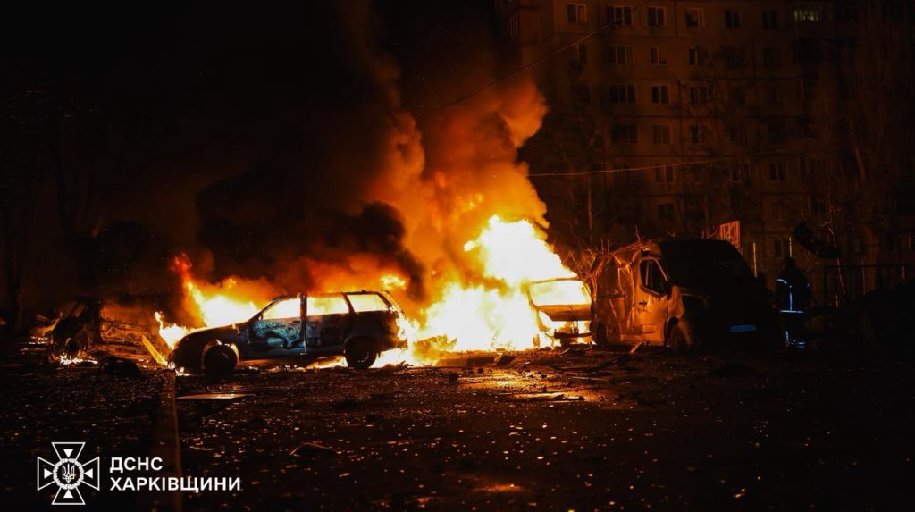 Attacco di droni russi a Kharkiv: 32 feriti, tra cui 2 bambini