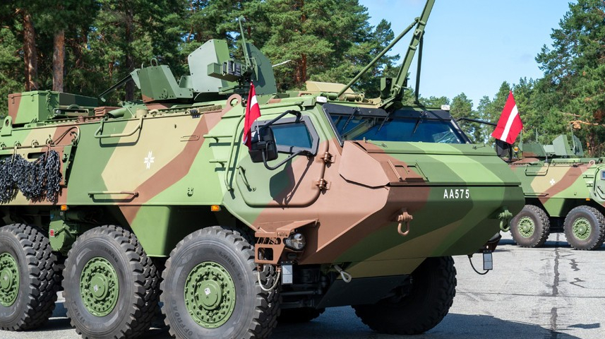 Latvia to provide Ukraine with 21 armoured vehicles