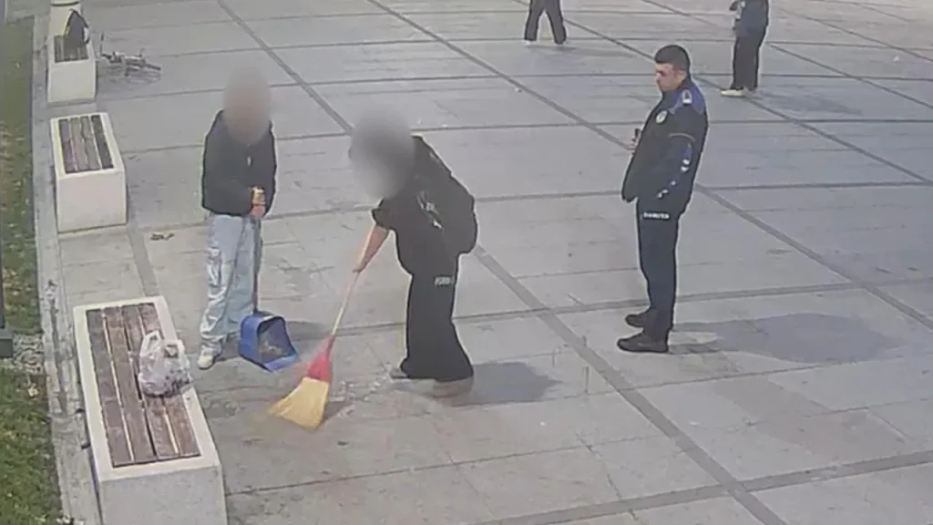 Giovani di İnegöl scoperti a gettare rifiuti sul suolo: autorità intervenute e sanzioni applicate