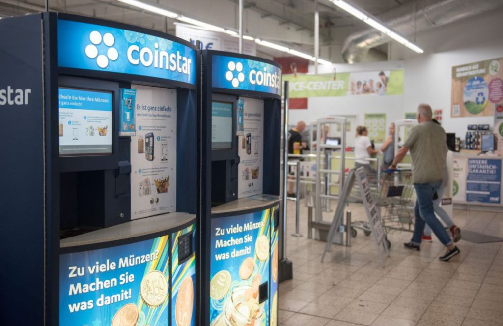 Attenzione ai servizi di cambio valuta: i clienti di Kaufland, Rewe e Edeka devono essere cauti con i Coinstar-Automaten
