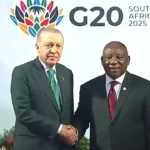 Erdoğan in Sudafrica per il vertice G20: incontro con il presidente Ramaphosa