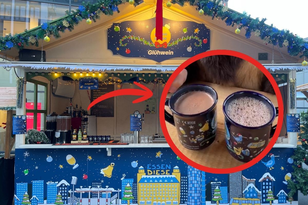 Cacao vegano al mercato di Natale di Essen: è davvero gustoso?