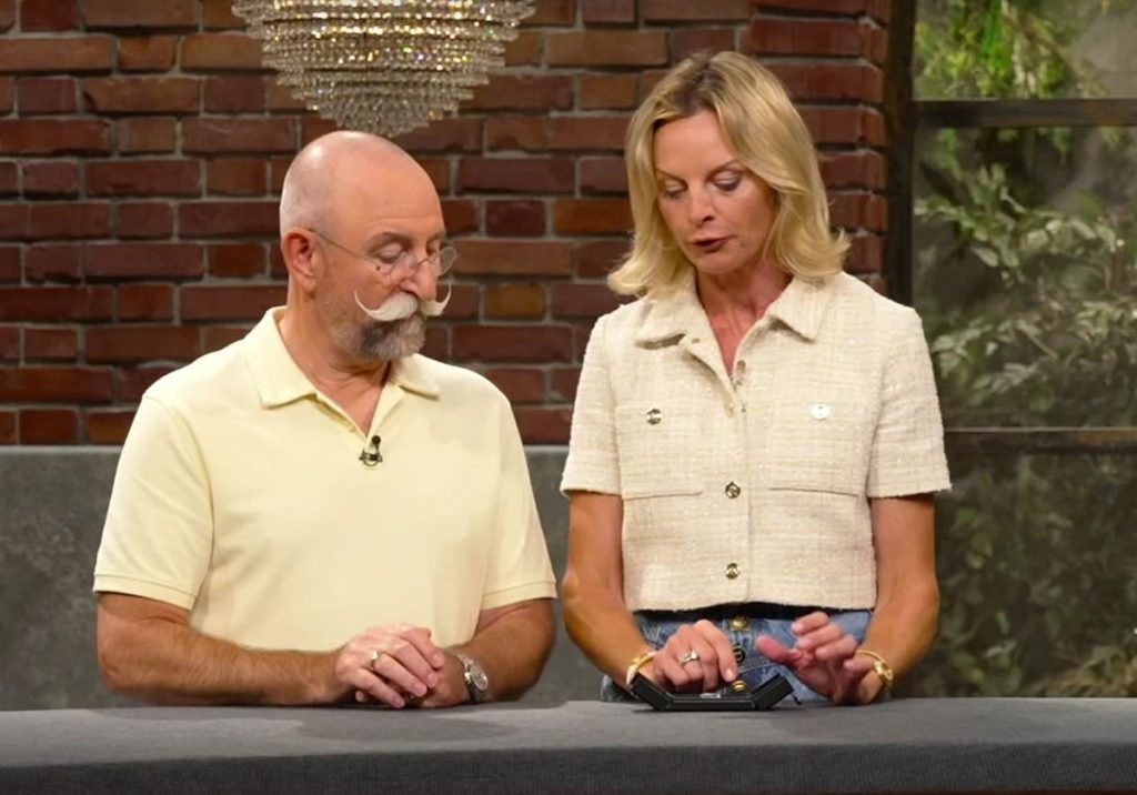 Susi acquista un aquamarino brillante in “Bares für Rares” e pensa a un viaggio