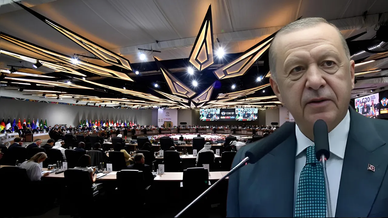 Erdoğan propone una soluzione globale per le crisi economiche al G20