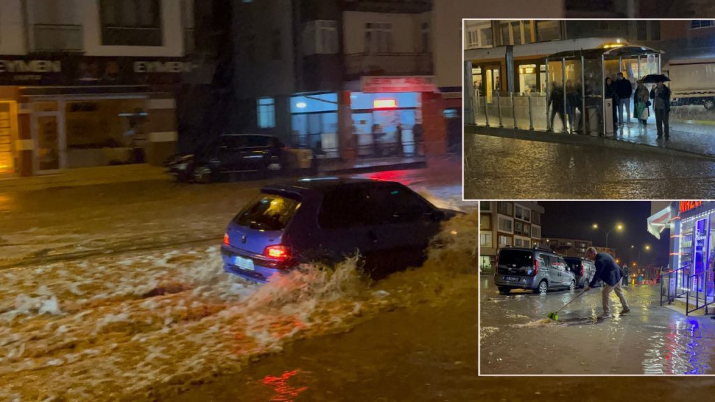 Alluvione a Eskişehir: Pioggia Torrenziale Devasta la Città, Gravi Problemi alla Circolazione e all&#039;Attività Commerciale