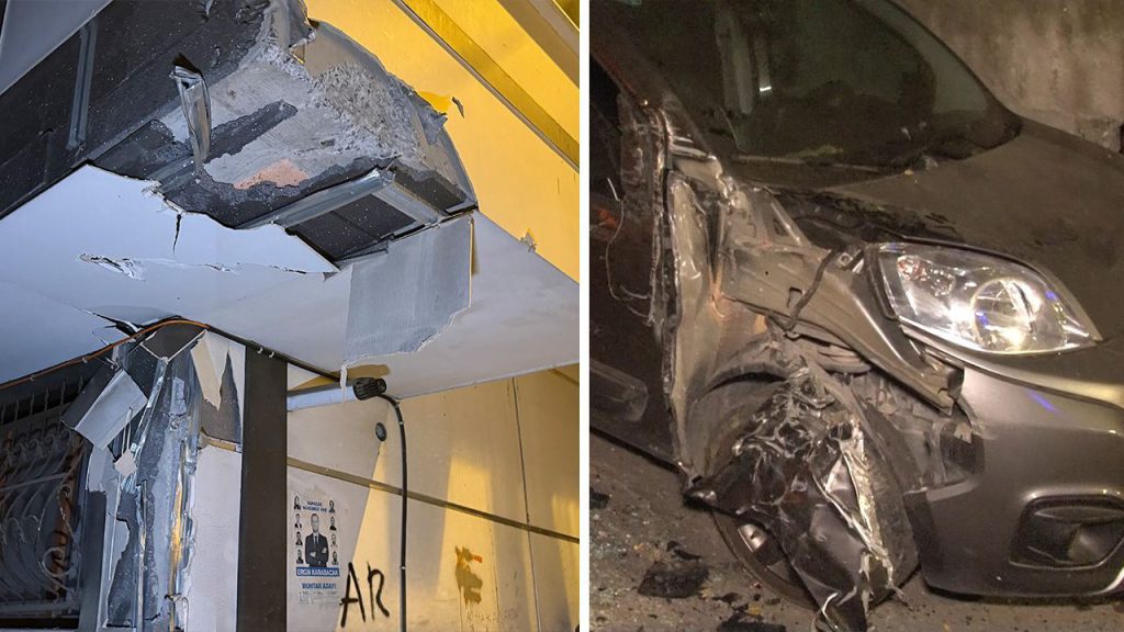 Incidente stradale a Eyüpsultan: autocarro fuori controllo causa panico e danni, ma fortunatamente senza feriti gravi