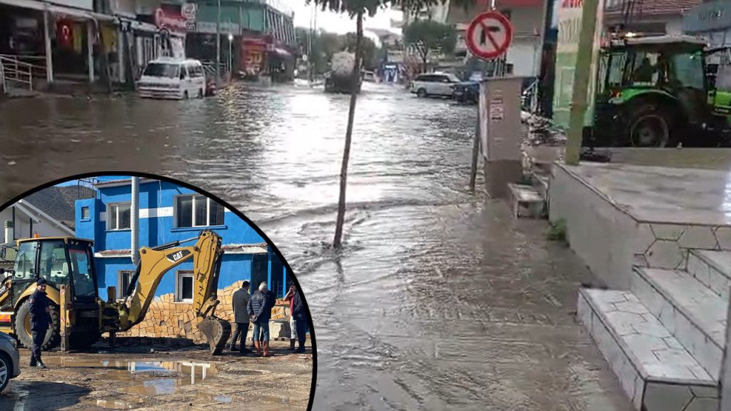 Allagamenti a Foça: la comunità in difficoltà dopo la forte pioggia