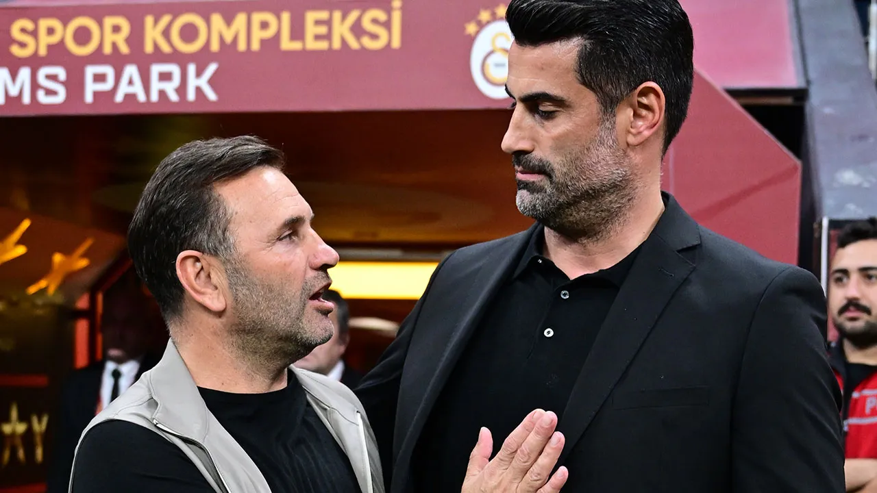 Confronto tra Okan Buruk e Volkan Demirel durante la partita Galatasaray‑Gençlerbirliği
