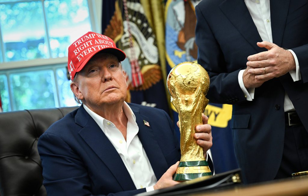Donald Trump minaccia di interferire con i preparativi della Coppa del Mondo