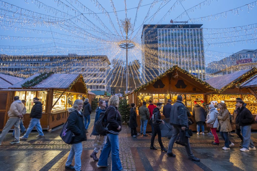 Mercato di Natale di Essen: ampia offerta vegana, ma alcune specialità tradizionali difficili da trovare