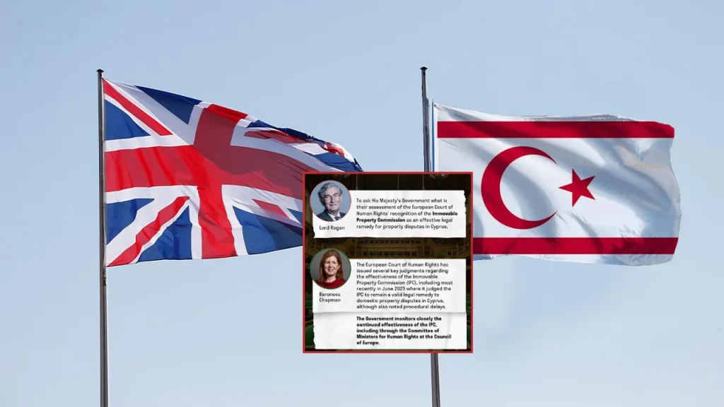 Regno Unito riconosce la Commissione immobiliare di Cipro del Nord, cambiando la disputa sulla proprietà