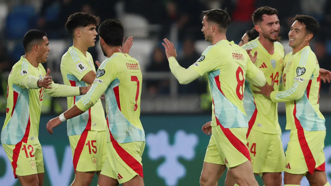 Spagna vince 4‑0 contro Georgia nelle qualificazioni europee per il Mondiale 2026