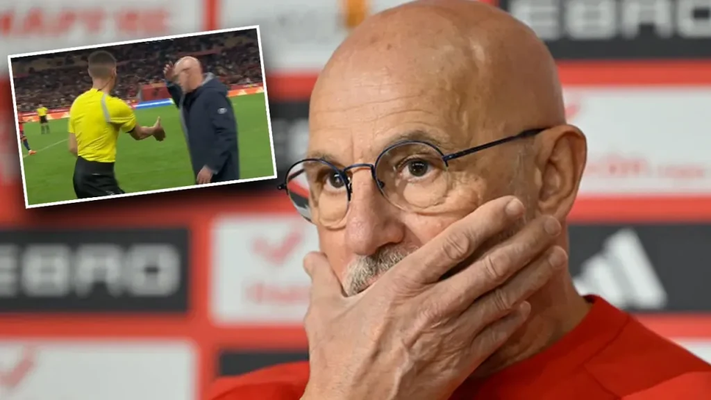 Turca e Spagna pareggiano 2-2 nelle qualificazioni per la Coppa del Mondo 2026: gesto controverso dell&#039;allenatore spagnolo Luis de la Fuente verso l&#039;arbitro