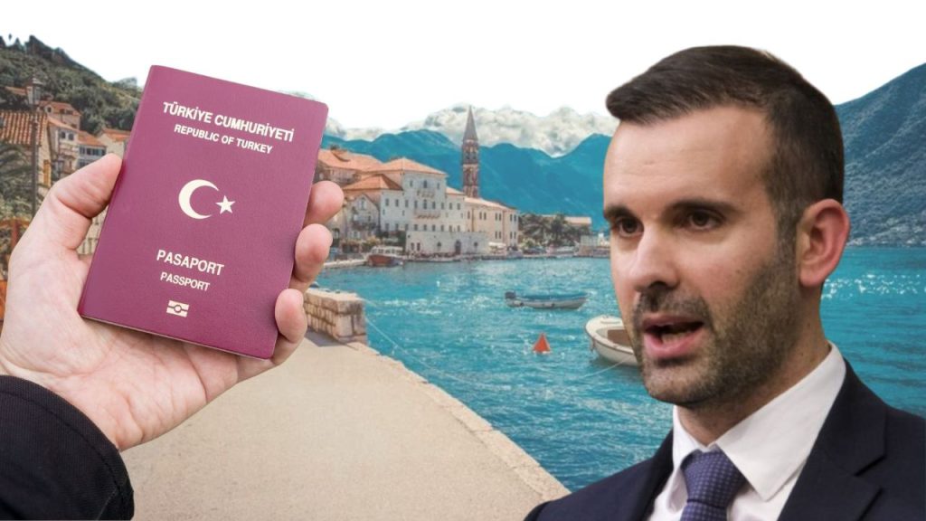 Montenegro introduce il visto per i cittadini turchi: una decisione che solleva molte domande e preoccupazioni