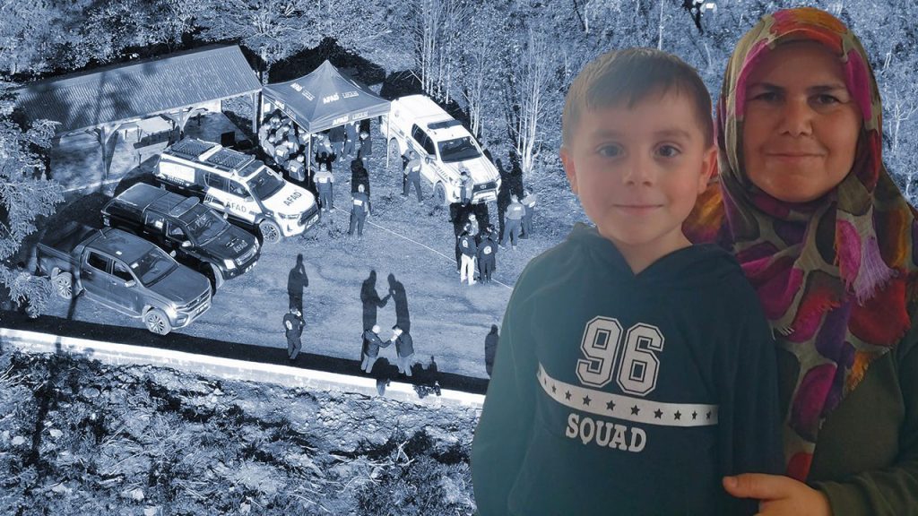Ricerca disperata a Kastamonu: la scomparsa di Huriye e suo figlio di 5 anni dopo 7 giorni di silenzio