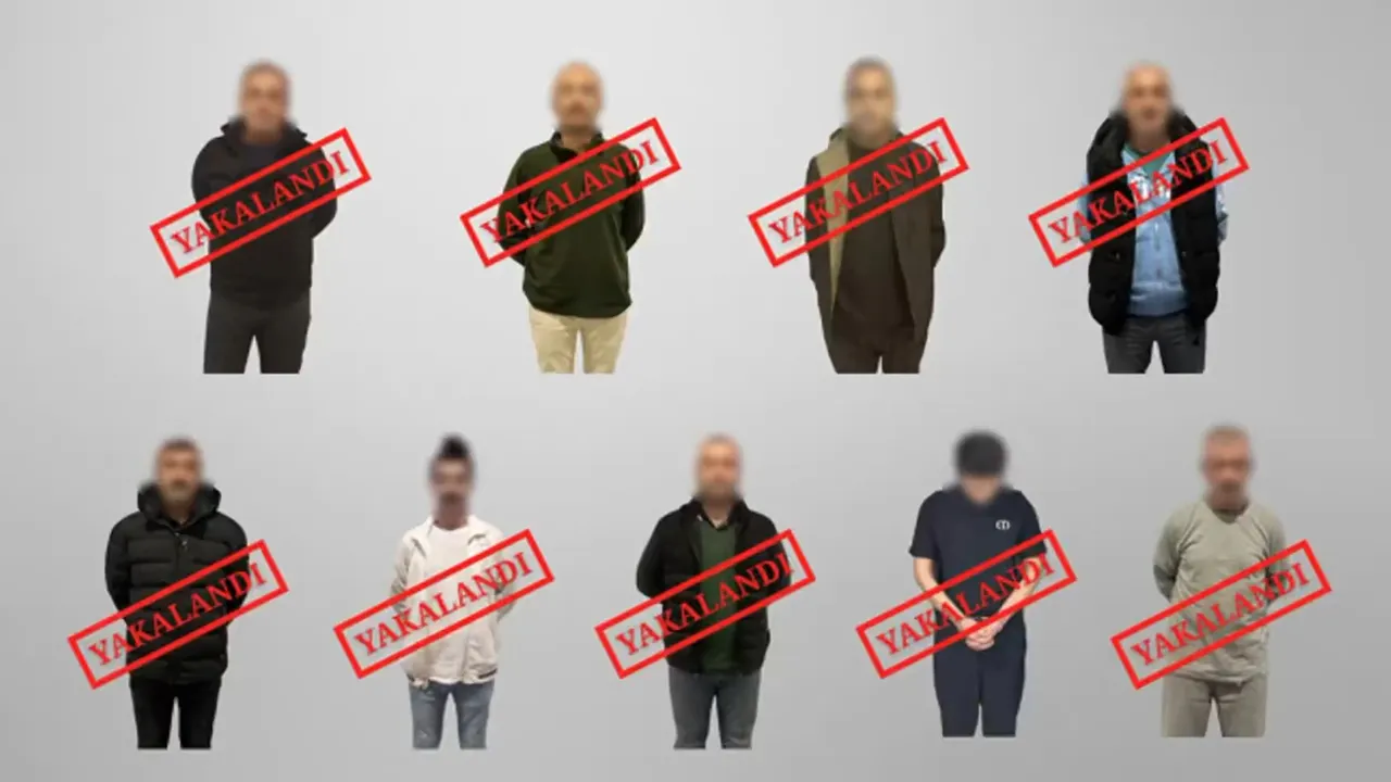 Arrestati sette individui con avviso rosso e due criminali nazionali, annuncia il ministro degli Interni