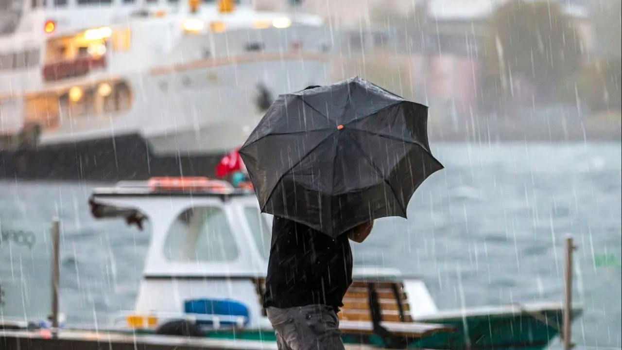 Pioggia intensa e temporali previsti nella zona Marmara e lungo la costa dell'Egeo
