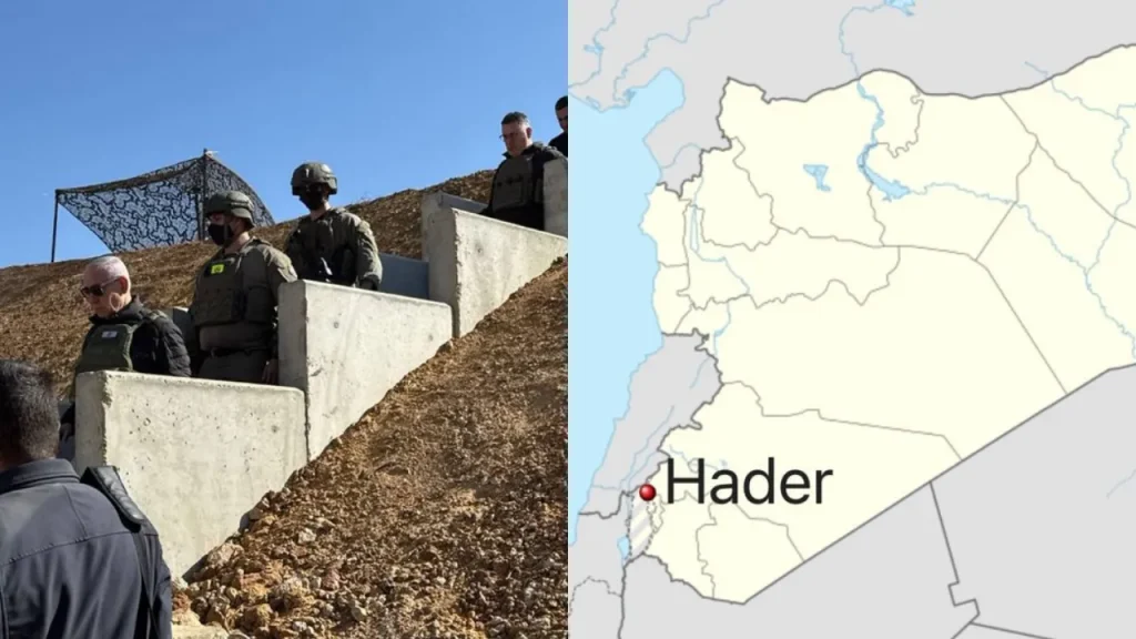 Netanyahu visita la zona tampone israeliana in Siria