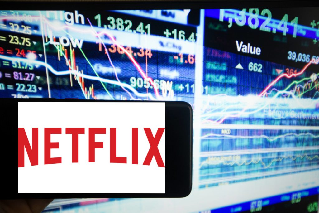 Previsione di calo del 90 % delle azioni Netflix entro il 17 novembre