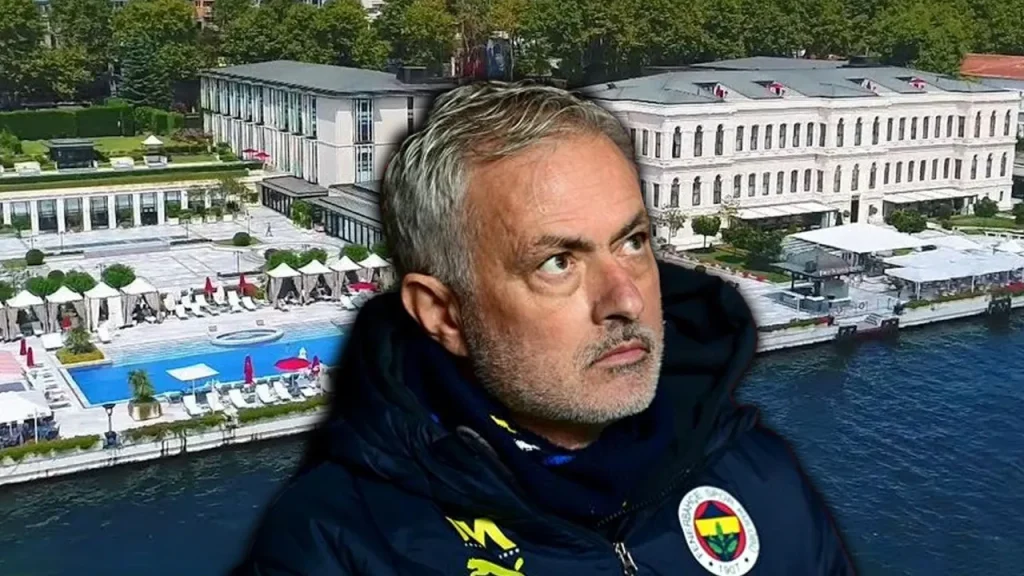 Spese di alloggio di Jose Mourinho al Four Seasons Hotel di Istanbul durante il suo incarico a Fenerbahçe