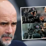 Guardiola si scusa con la telecamera dopo la sconfitta 2‑1 del City a Newcastle