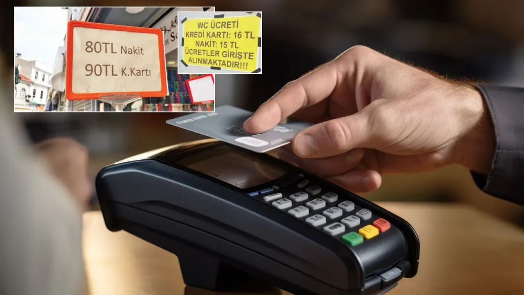 Prezzi diversi per contanti e carta: 4% di commissione bancaria e 45 giorni di incasso