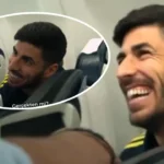 Presidente del Fenerbahçe e Marco Asensio si scambiano parole durante la partita di ritorno contro Rizespor