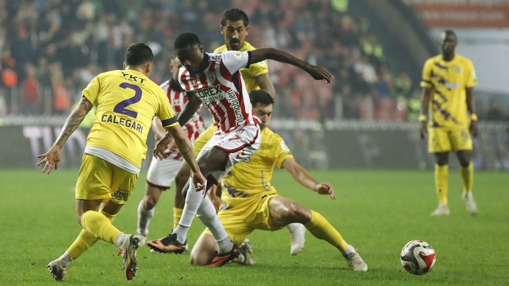 Samsunspor trionfa in casa con un gol contro l&#039;Eyüpspor nella Trendyol Süper Lig