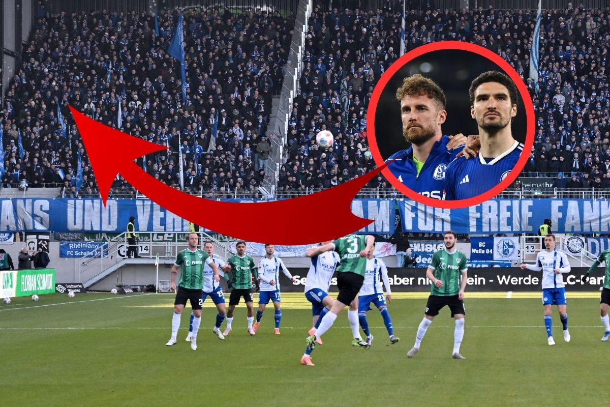 Ex-Schalke 04: giocatore sorpreso dai tifosi per il suo posto sul tribune