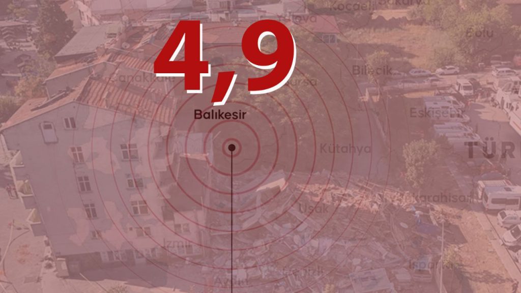 Terremoto di magnitudo 4.9 nella provincia di Balıkesir: la &quot;tempesta di terremoti&quot; che preoccupa la Turchia
