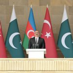 Il Presidente dell'Azerbaigian ringrazia Turchia e Pakistan per il sostegno nella guerra del Karabakh