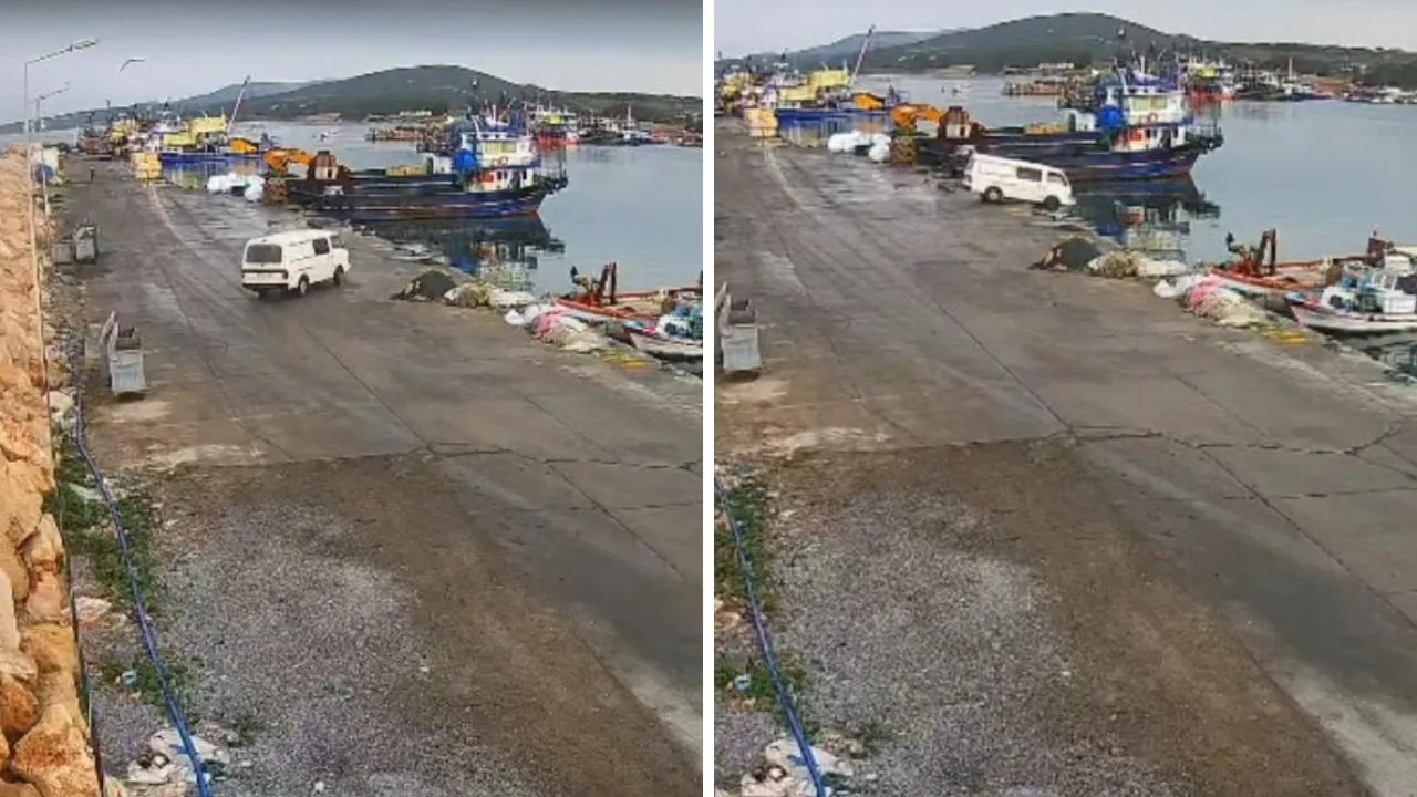 Guidatore perde il controllo: auto finita in mare, recuperata con rimorchio