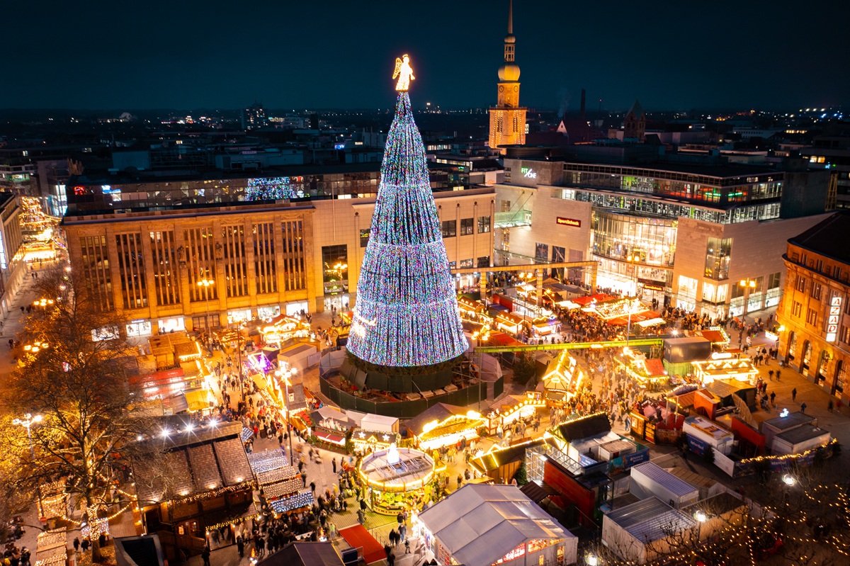 Mercato di Natale di Dortmund apre e chiude subito dopo