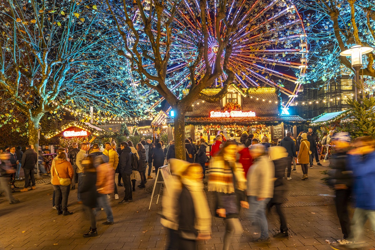 Attrazione popolare rimossa dal mercato di Natale di Essen dopo una settimana