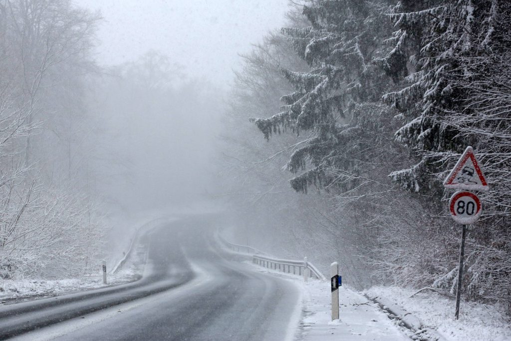 Dominik Jung prevede forte nevicata in North Rhine-Westphalia
