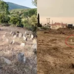 Pulizia volontaria di un cimitero ottomano a Celepli: indagine per mancanza di autorizzazione